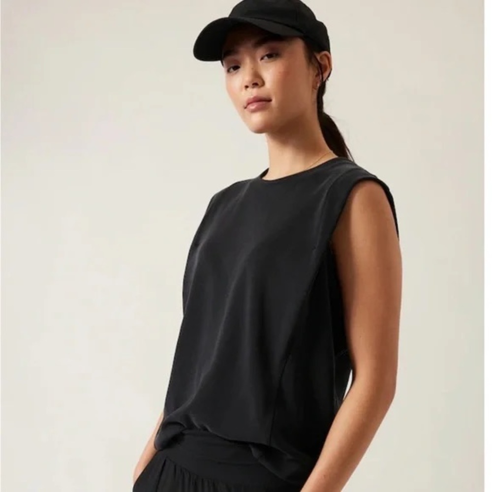 Athleta Seasoft Tank - XS - Black